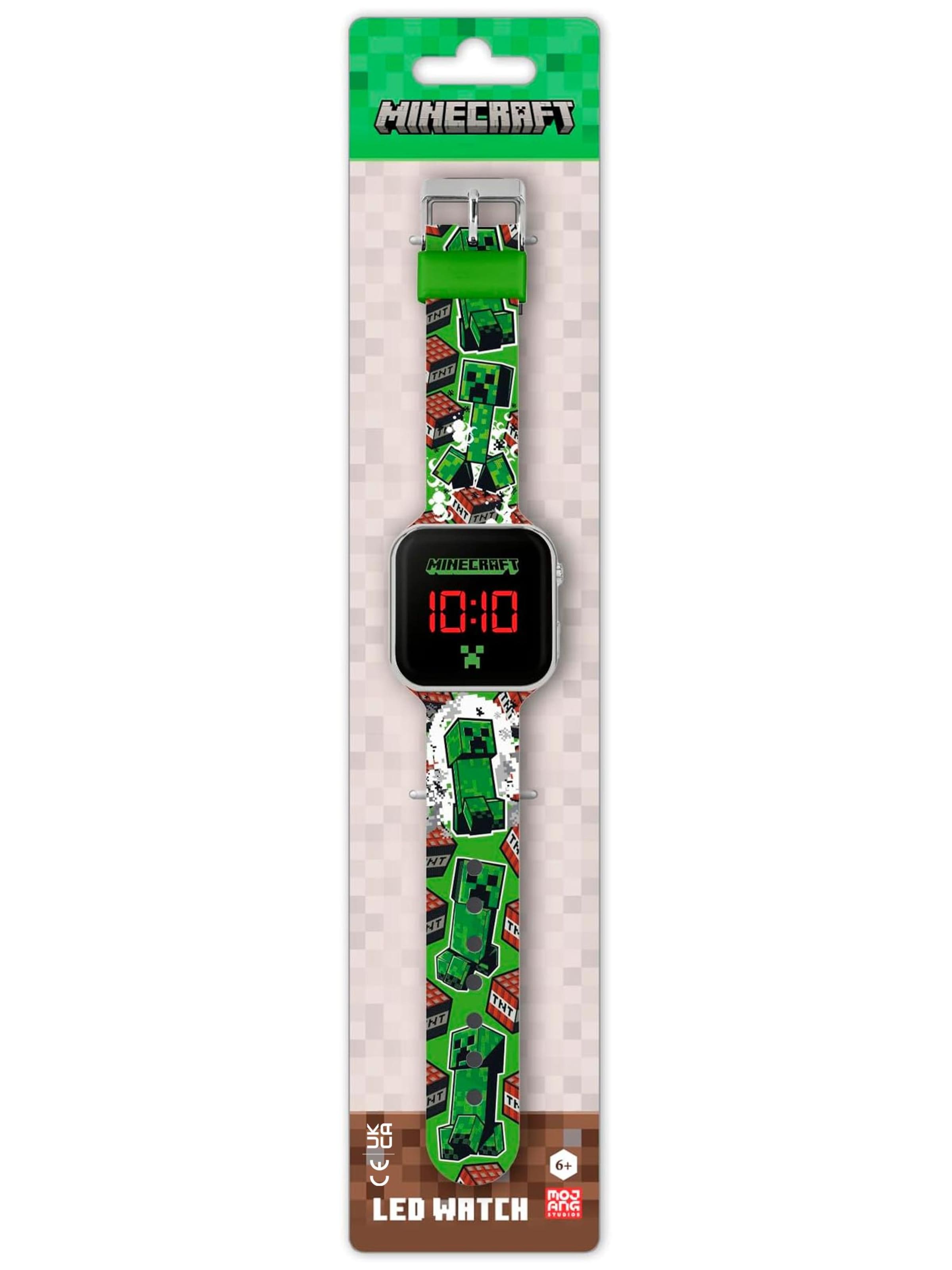 DISNEY Uhr 'Minecraft'‌‌ in Grün