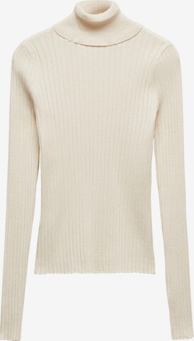 MANGO Pullover 'GOLETAC' i beige: forside