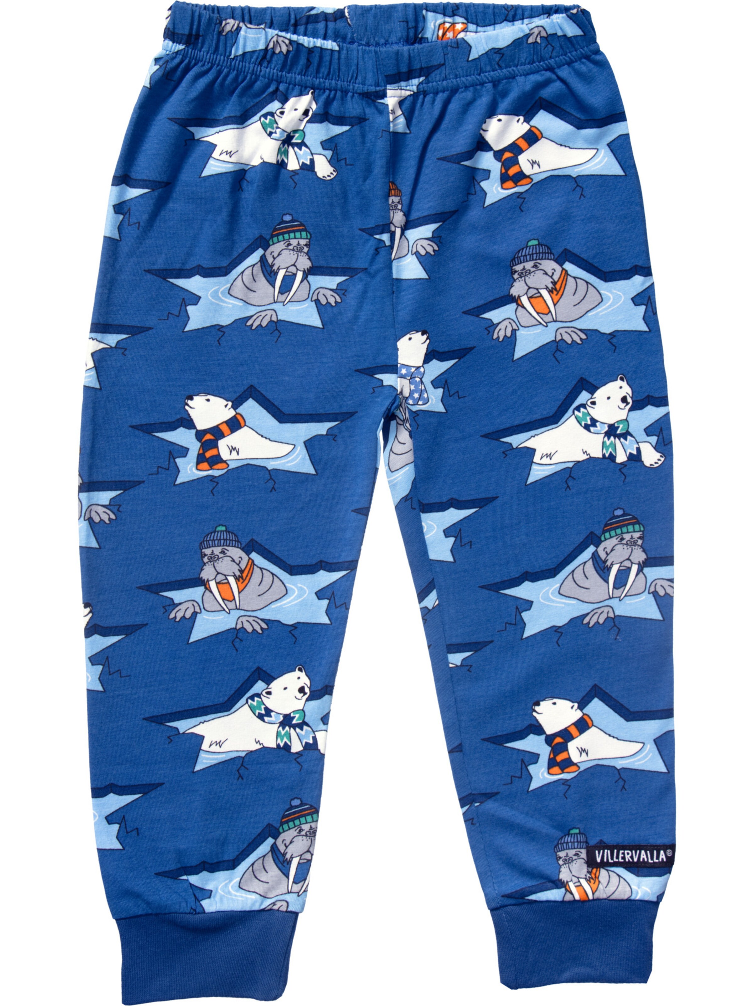 Villervalla Schlafanzüge ' Ice Star ' in Blau