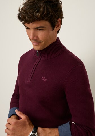 Man's World Sweater in Purple