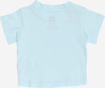 T-Shirt 'Trefoil' ADIDAS ORIGINALS en bleu