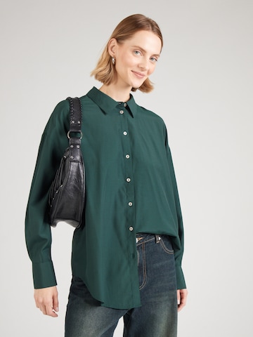 VERO MODA Bluzka 'VMNORA' w kolorze zielony: przód