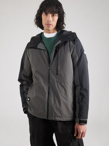 Giacca sportiva 'MISSION' di QUIKSILVER in grigio: frontale