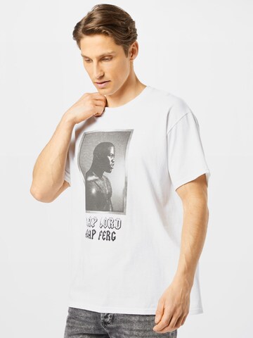 Mennace Shirt 'ASAP FERG' in White: front