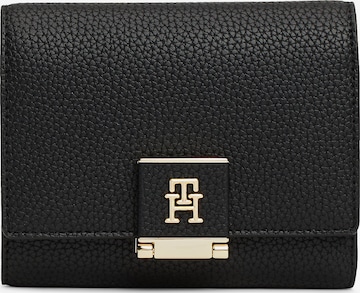 Porte-monnaies TOMMY HILFIGER en noir : devant