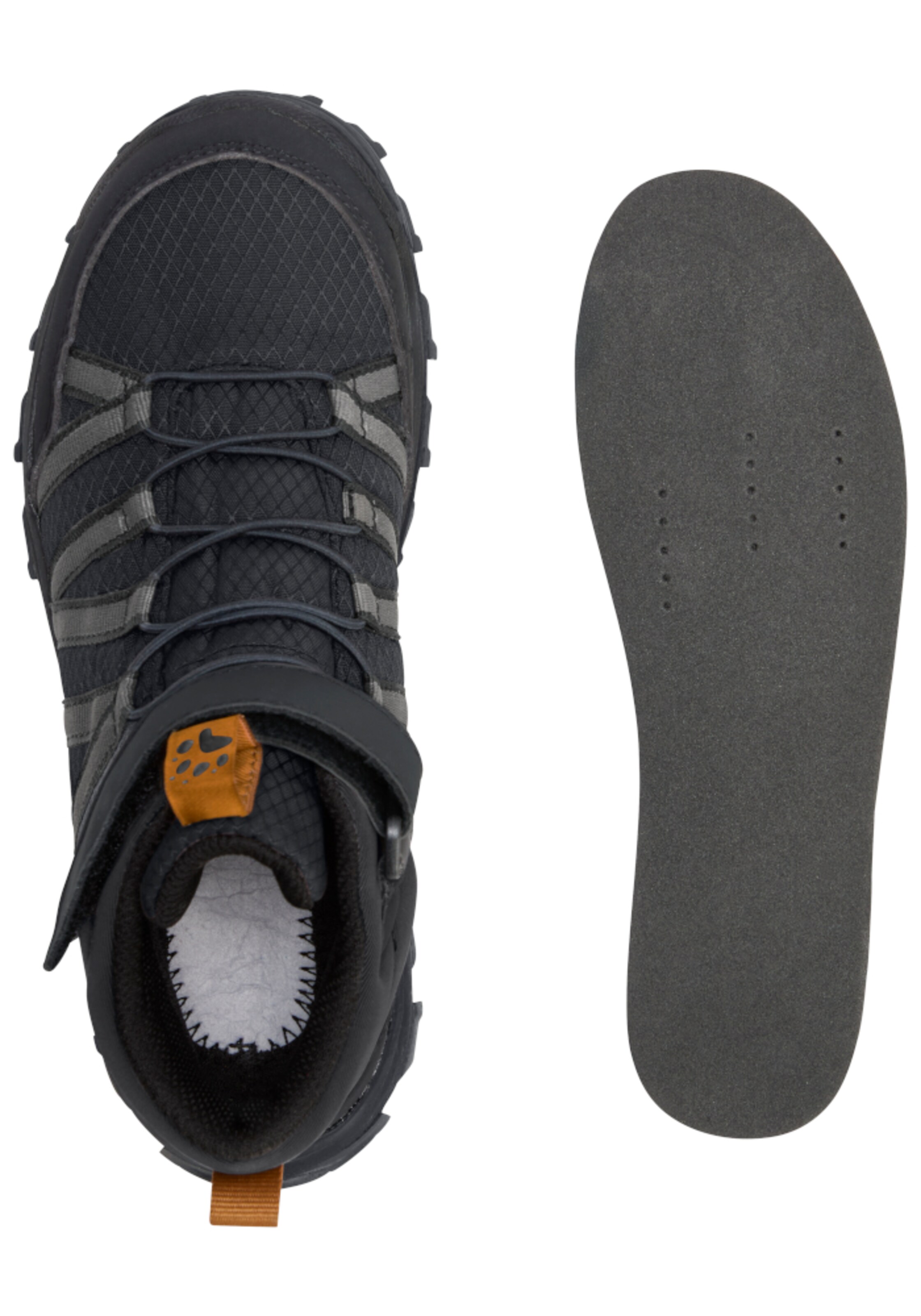 JACK WOLFSKIN Boots in Black