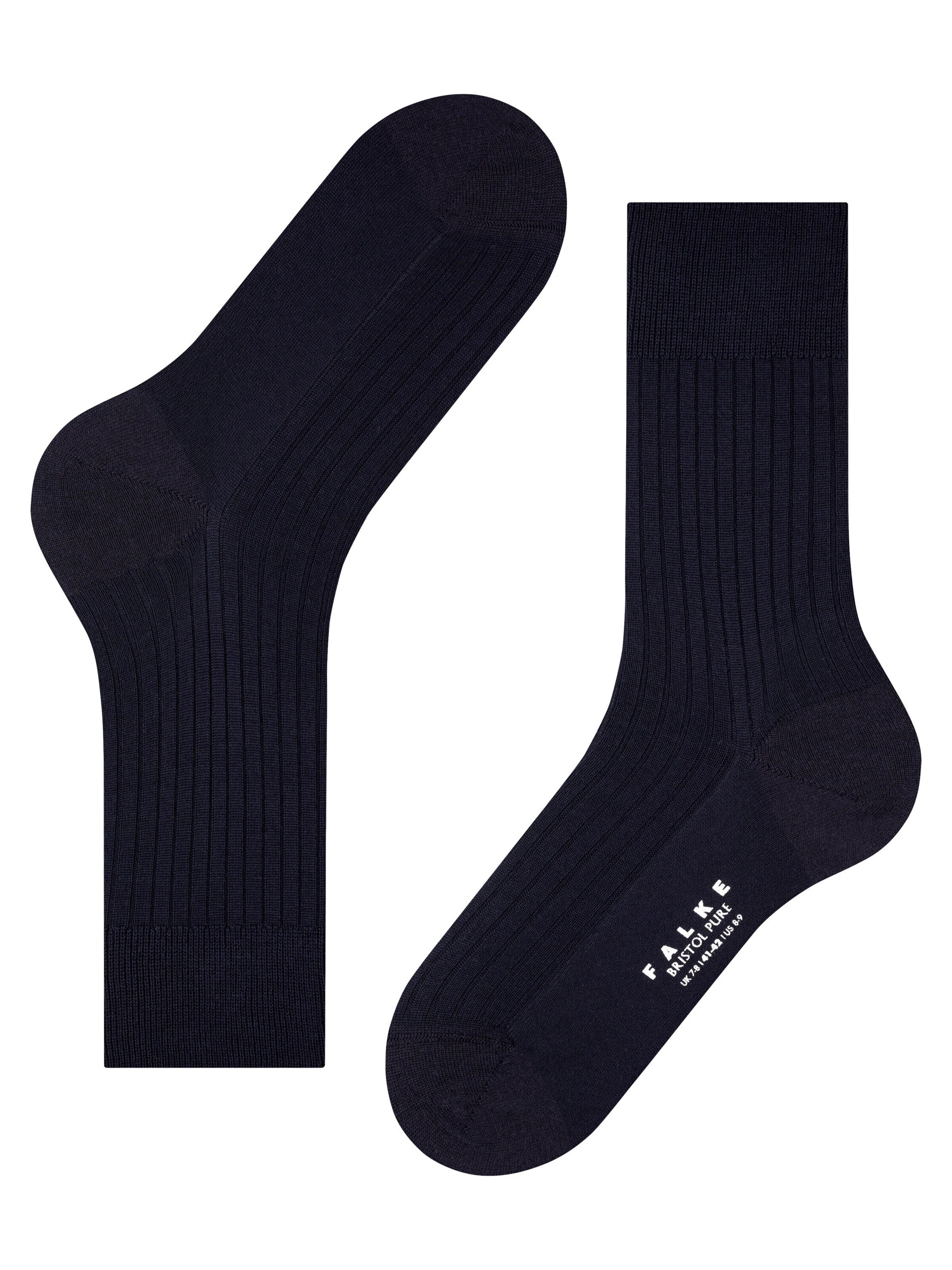 FALKE Socks 'Bristol Pure' in Blue