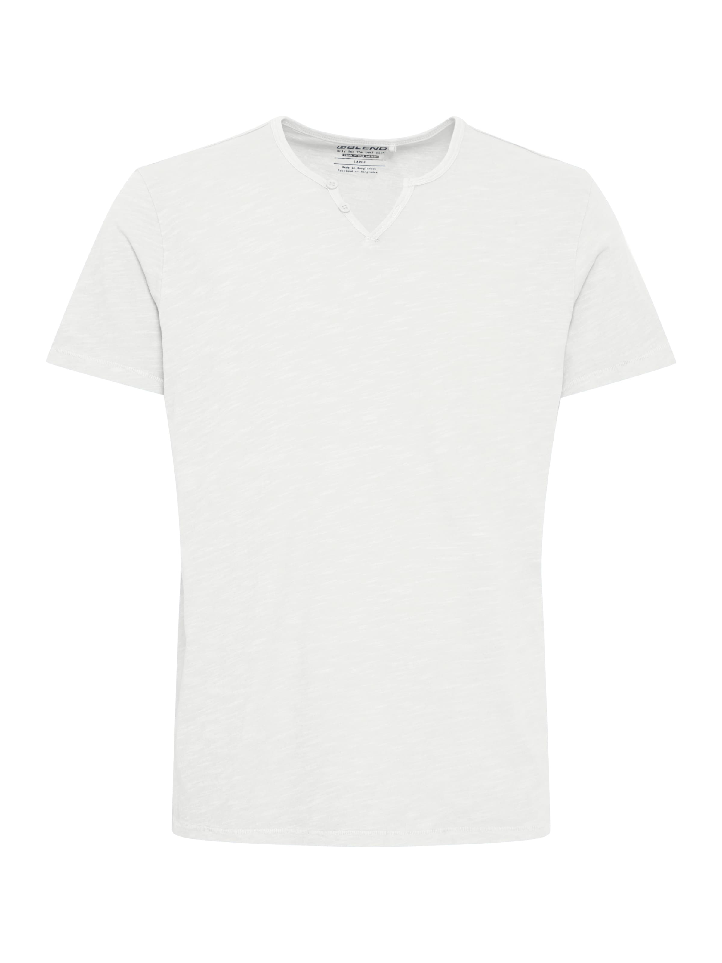 T-Shirt 'Ashton' BLEND en blanc : devant