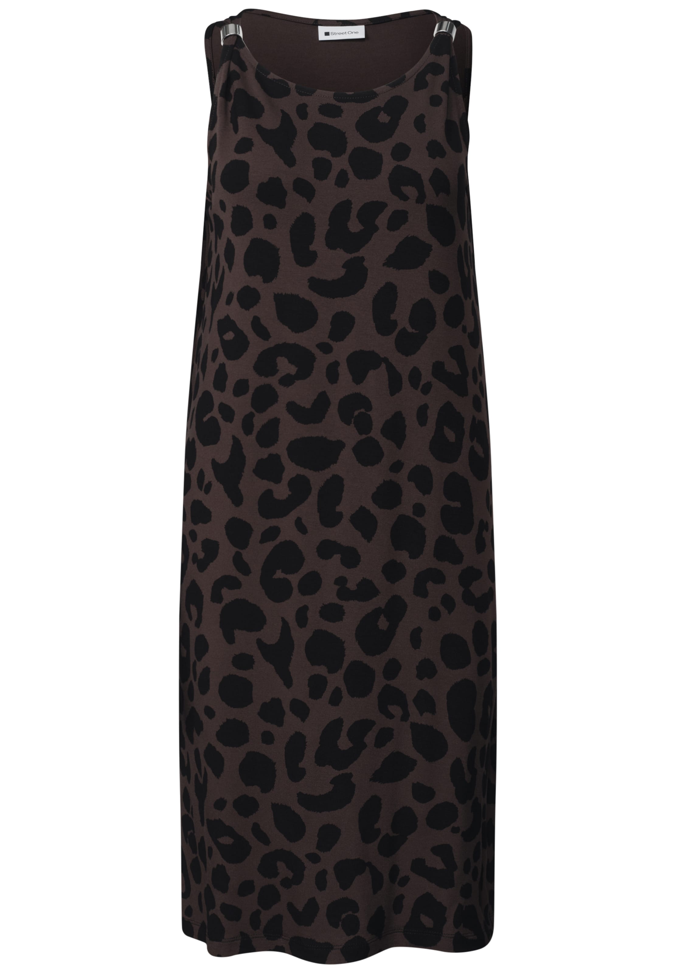 STREET ONE Dress in Brown: front