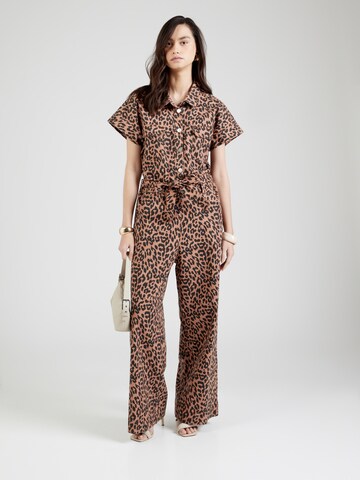 Lollys Laundry Jumpsuit 'Mathilde' in Brown: front