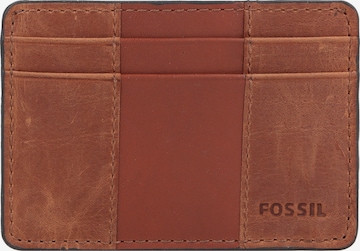 FOSSIL Portemonnee 'Everett' in Bruin: voorkant