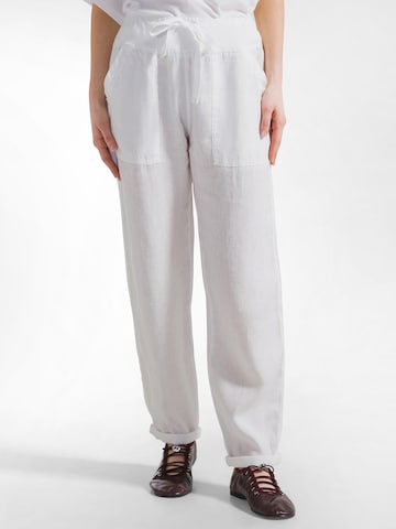 Loosefit Pantaloni di DEHA in bianco: frontale