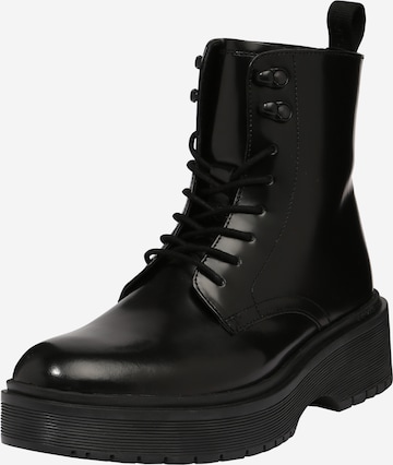 LEVI'S Lace-Up Ankle Boots 'Bria' in Black: front