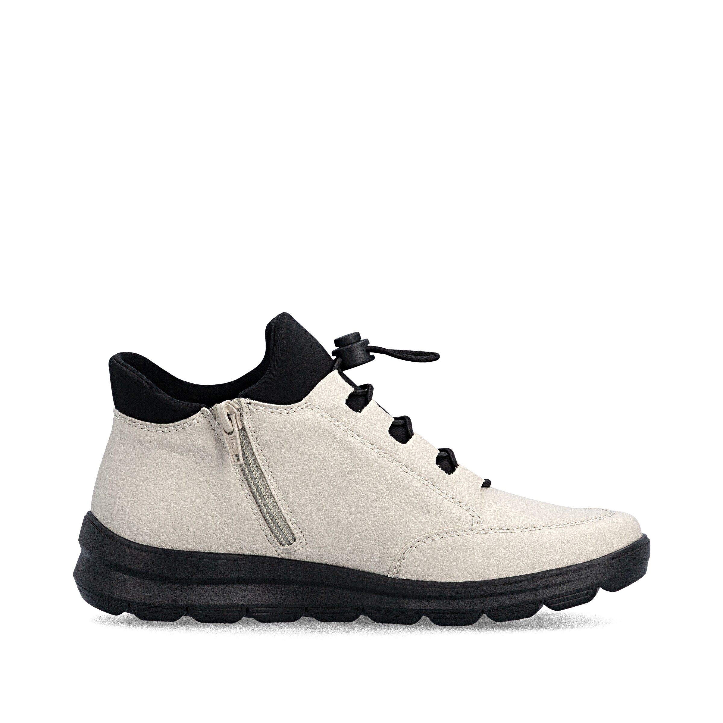 Bottines à lacets Rieker en beige