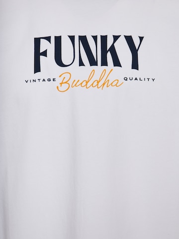 Funky Buddha Μπλουζάκι σε λευκό
