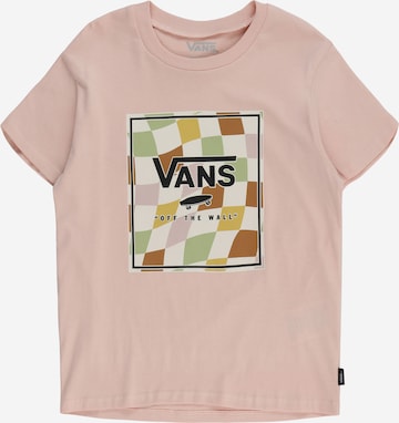 VANS - Camiseta en rosa: frente