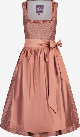 Dirndl 'Kenia' SPIETH & WENSKY en rouge : devant