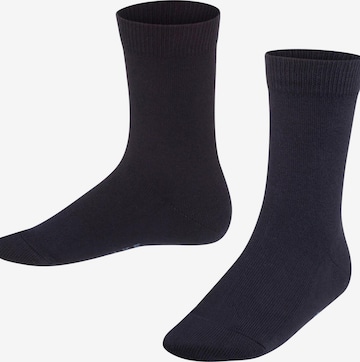 FALKE Socks 'Family' in Blue: front