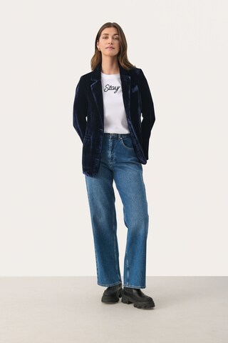 Blazer 'Loretta' Part Two en bleu