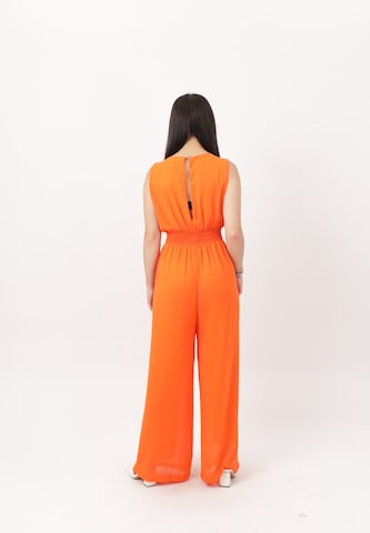 Elara Jumpsuit in Orange