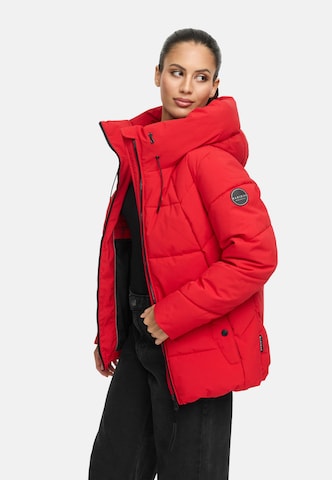 Giacca invernale 'Kuscheltatze XVI' di MARIKOO in rosso
