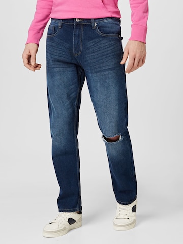 Regular Jeans de la BURTON MENSWEAR LONDON pe albastru: față