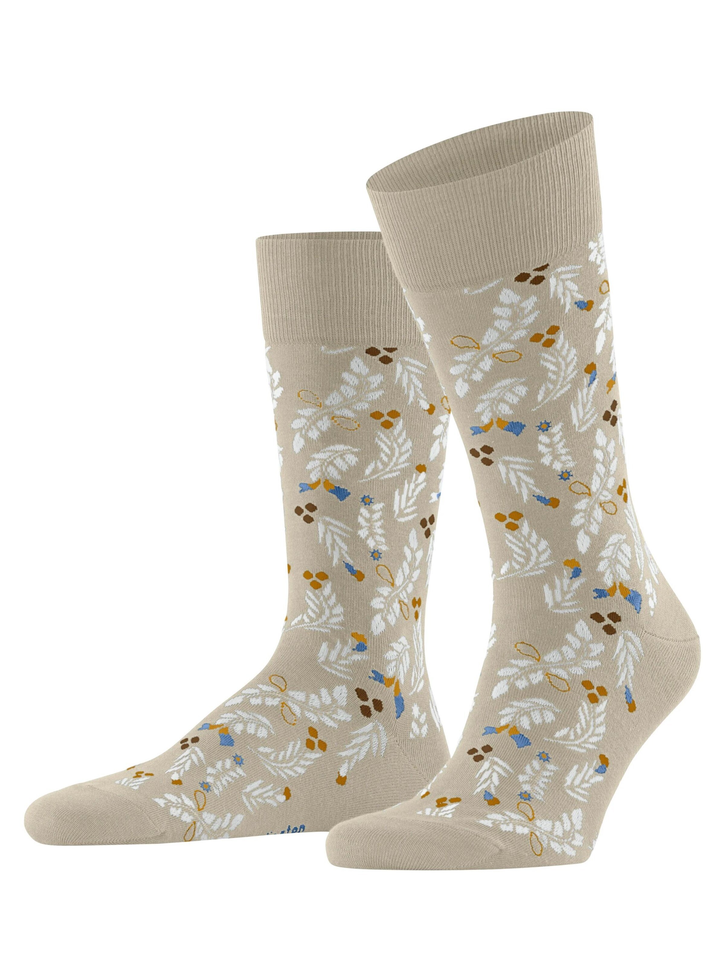 BURLINGTON Socken 'Bloomingday'‌‌‌‌‌‌‌‌ in Grau: Vorderseite