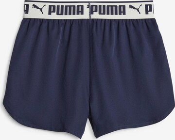 PUMA Regular Sportshorts in Blau