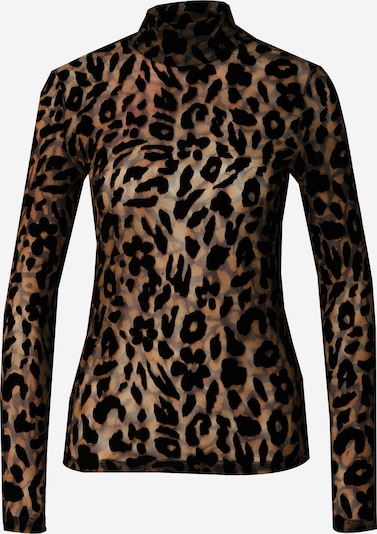 Tricou Marc Cain pe maro / oliv / negru, Vizualizare produs