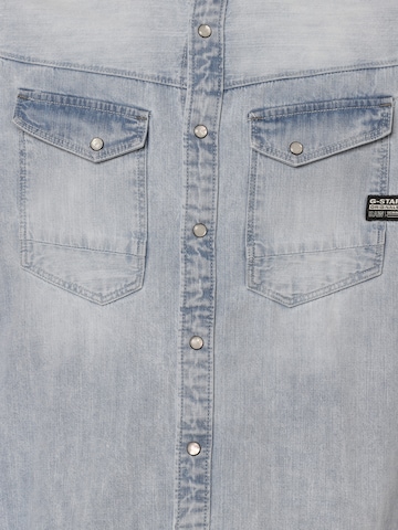 G-STAR Slim fit Button Up Shirt in Blue