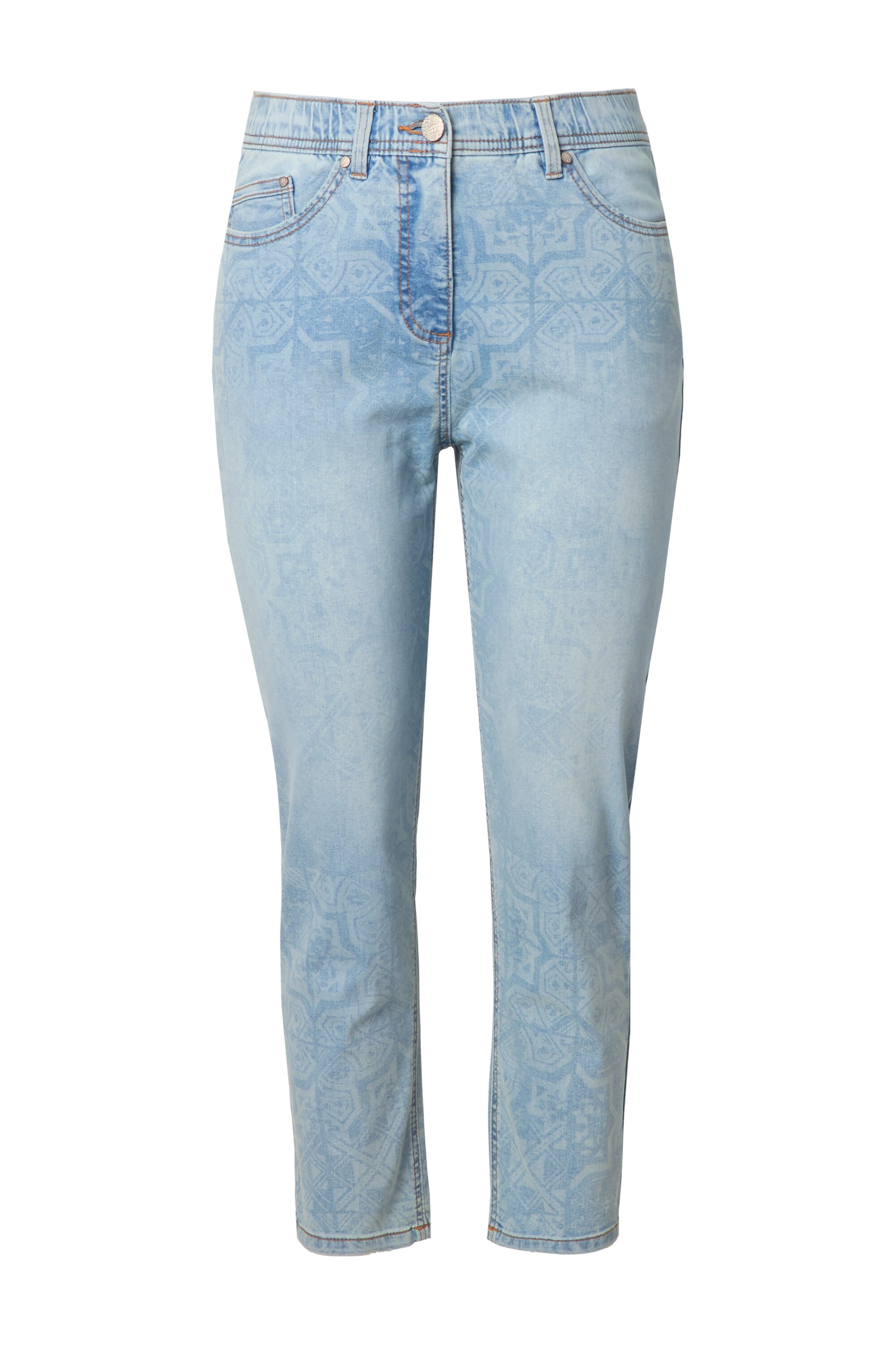 Ulla Popken Regular Jeans in Blue: front