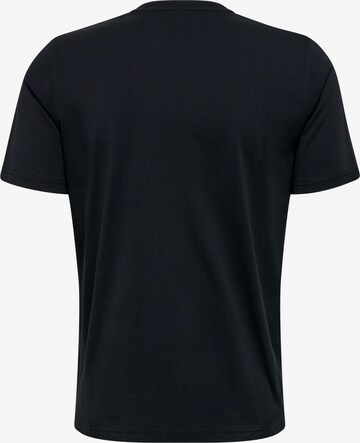 T-Shirt 'Jose' Hummel en noir