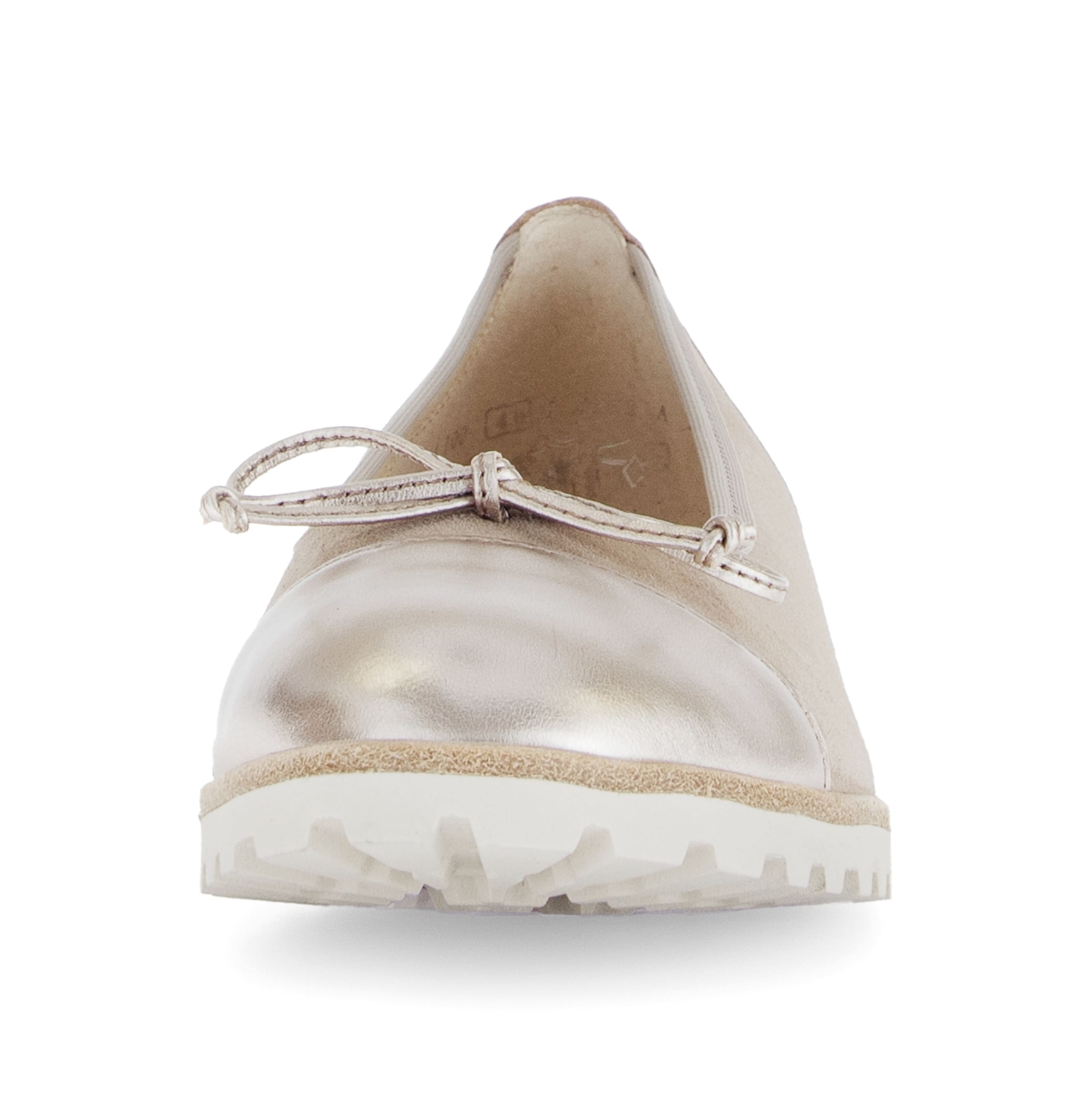 GABOR Ballet Flats in Silver