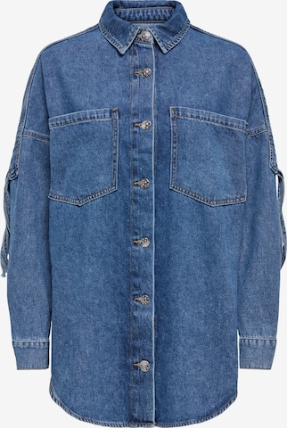 Giacca di mezza stagione 'CARMAUREEN' di ONLY Carmakoma in blu: frontale