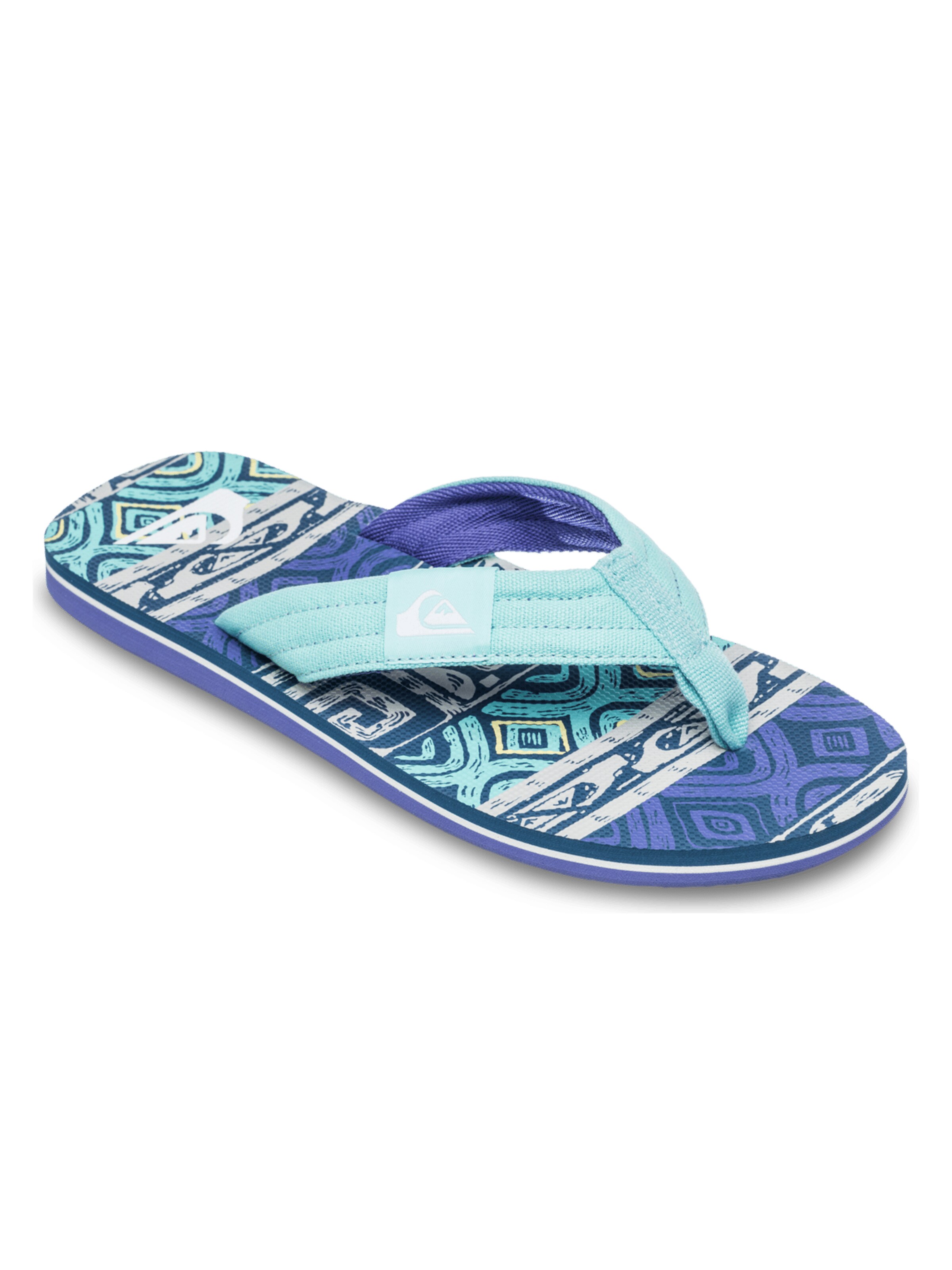 QUIKSILVER T-Bar Sandals 'Molokai Layback' in Blue