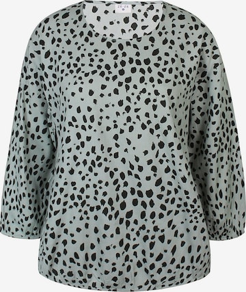 ze-ze Bluse 'Relly 520' in Grün: Vorderseite