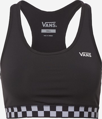 VANS Bustier BH in Zwart: voorkant