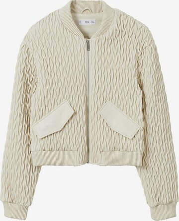 MANGO Between-Season Jacket 'Pumbi' in Beige: front