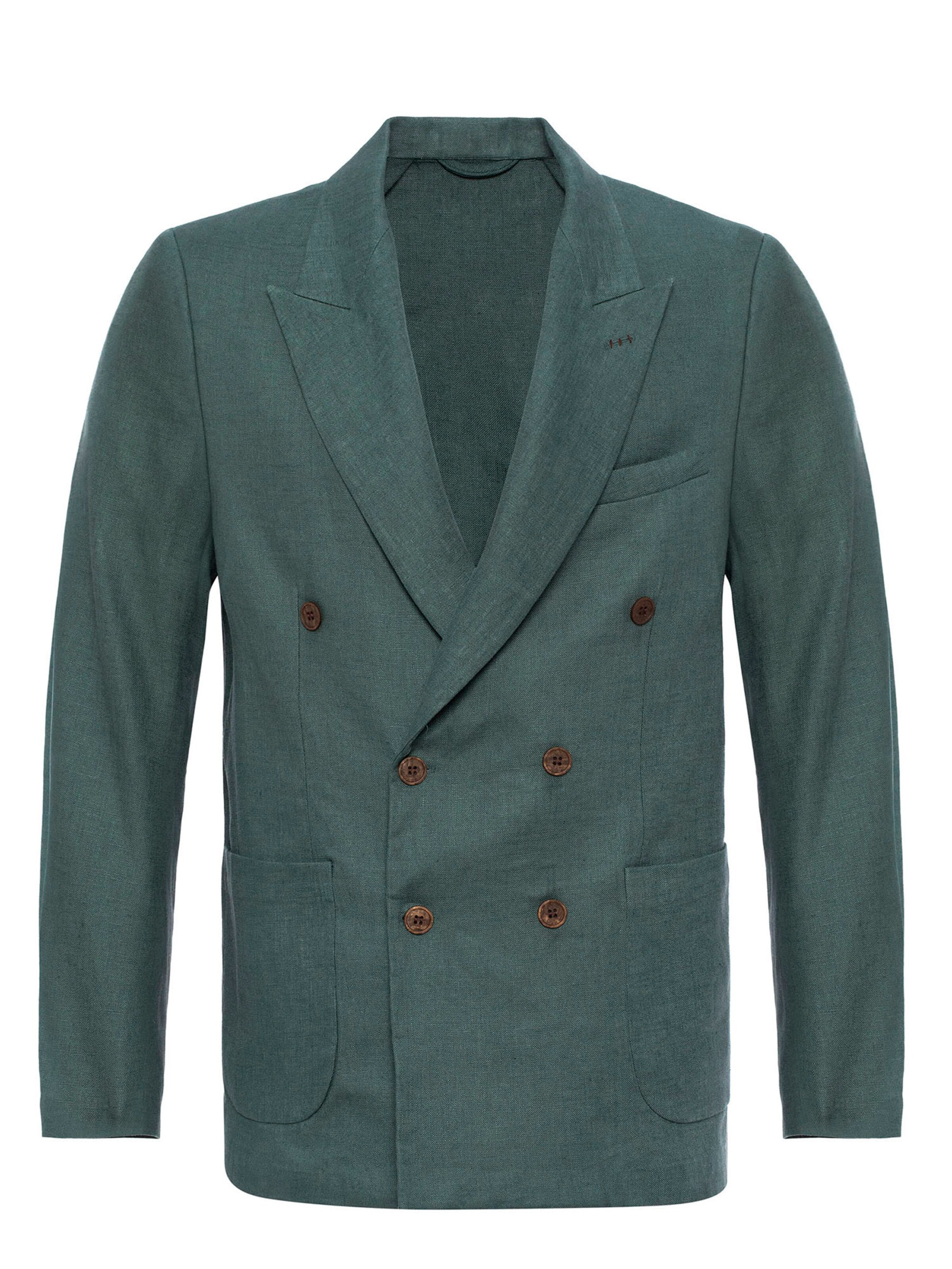 Antioch Regularny krój Pintsak w kolorze zielony: przód