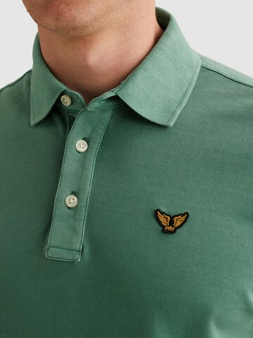T-Shirt 'Polo shirt with garment-dye wash and tailwing logo' PME Legend en noir
