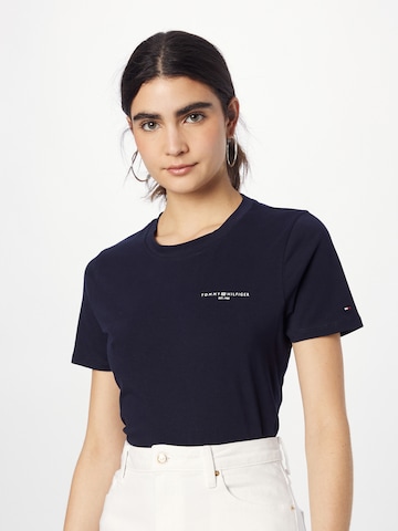 TOMMY HILFIGER - Camiseta '1985' en azul: frente