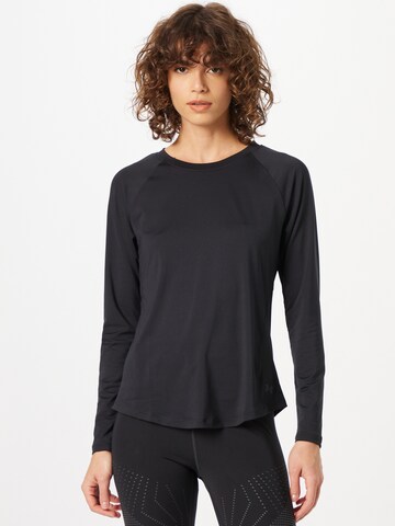Maglia funzionale 'Rush' di UNDER ARMOUR in nero: frontale