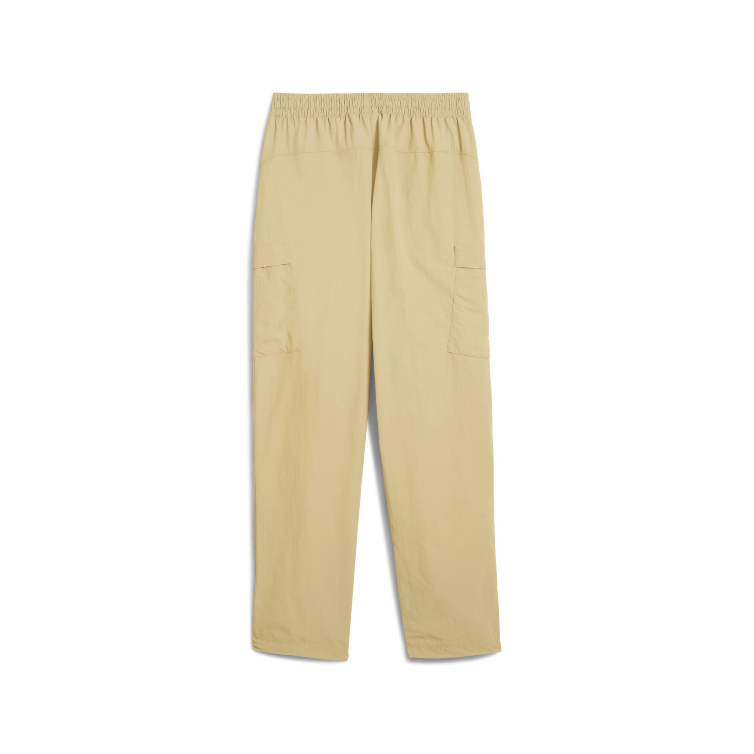 PUMA Regular Workout Pants 'WARDROBE ESS' in Beige