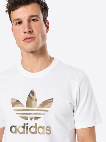 balta ADIDAS ORIGINALS Marškinėliai