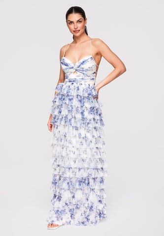 Ombre Avondjurk in Blauw
