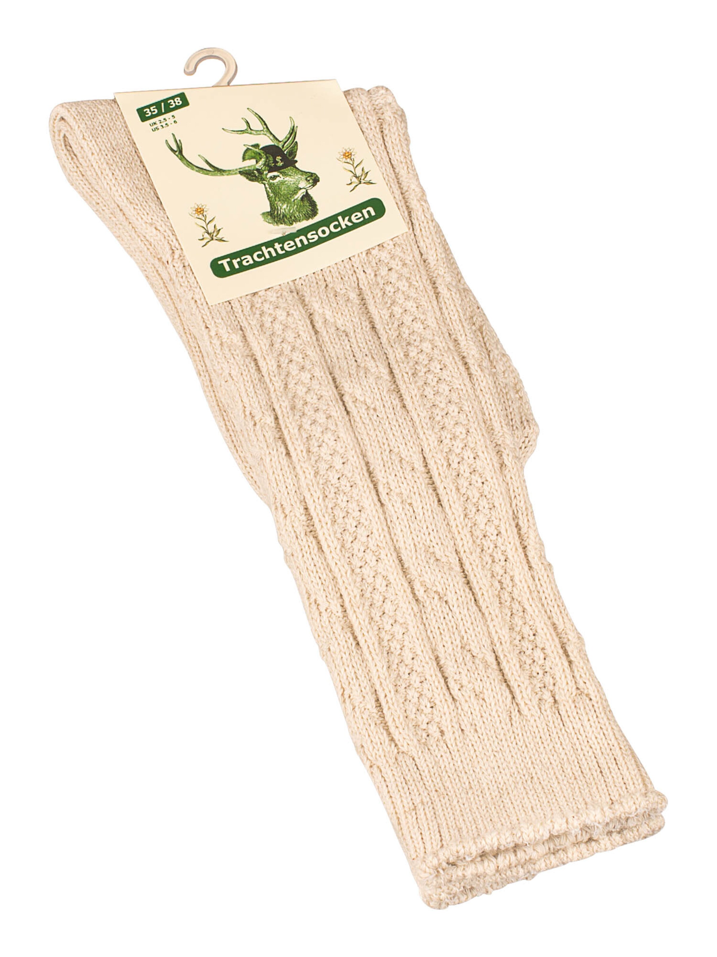 Calzino per costume tradizionale di Cotton Prime in beige