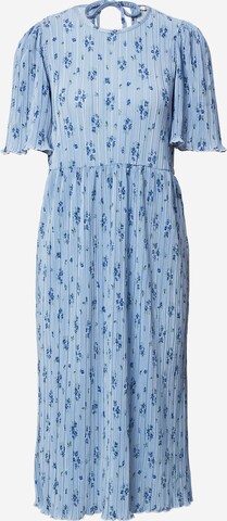 Monki - Vestido em azul: frente