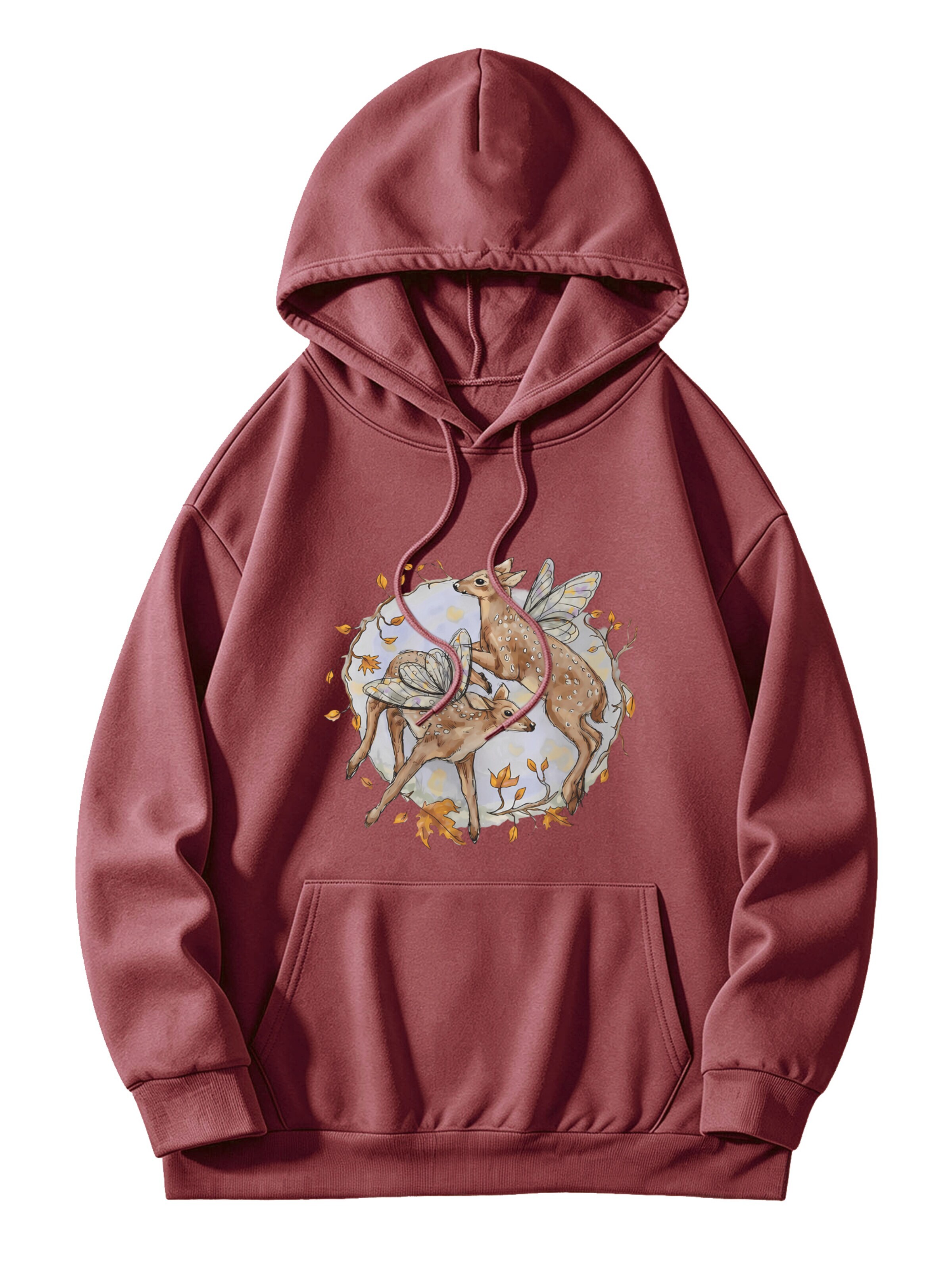 GORHEY Sweatshirt in Rood: voorkant