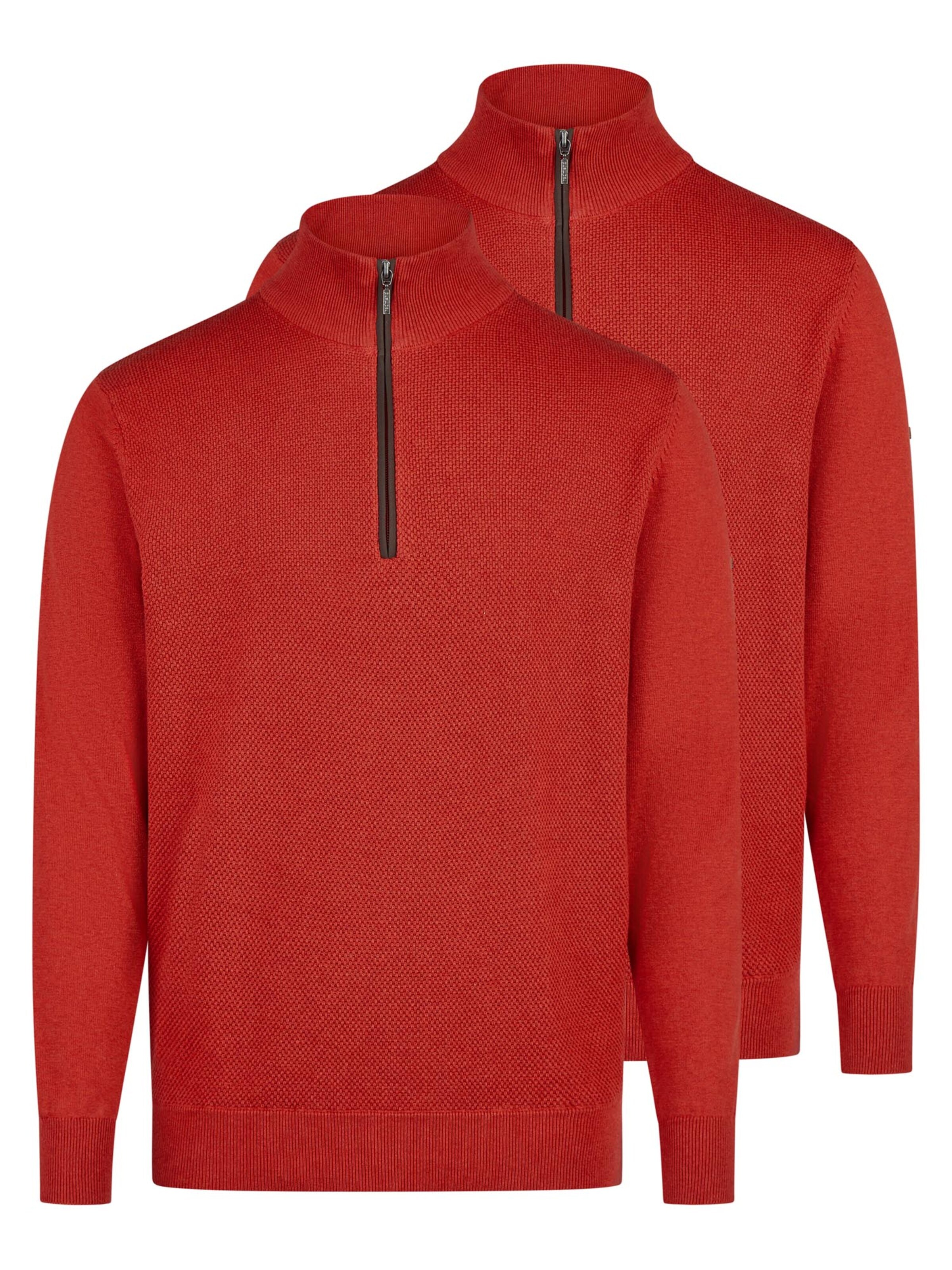 redmond Sweater 'Basic' in Red: front