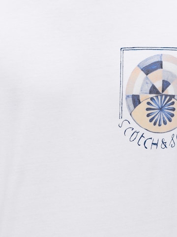 SCOTCH & SODA Тениска в бяло